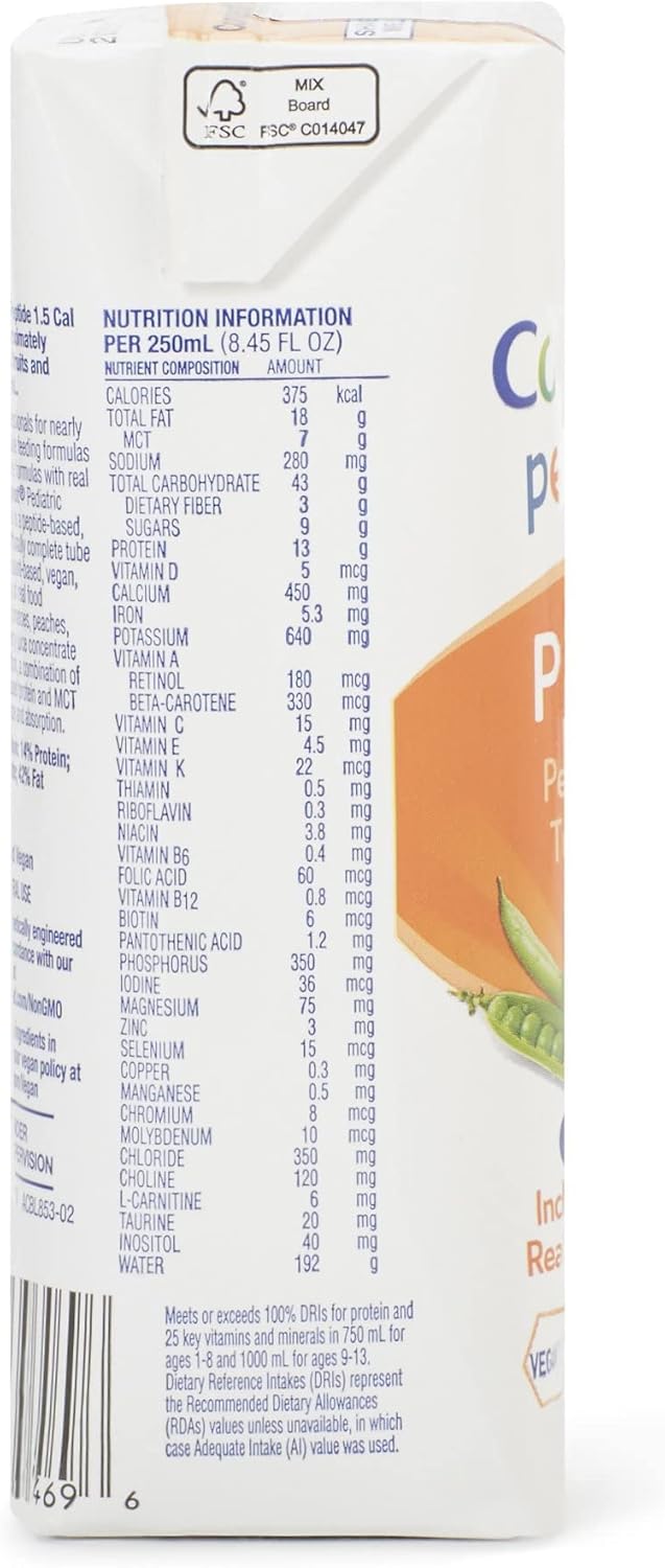 Oral Supplement Compleat Peptide 1.5 Fruit / Vegetable Medley Flavor 8.45 oz. Reclosable Carton Liquid