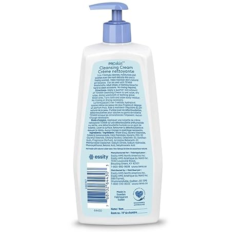 Rinse-Free Body Wash TENA ProSkin Cleansing Cream Cream 16.9 oz. Tube Mild Scent,Packaging Type- Each