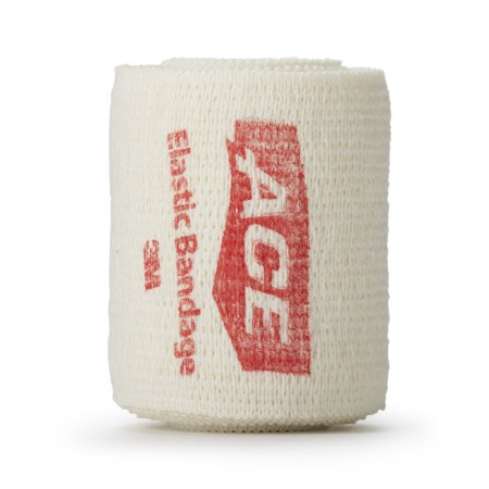 Elastic Bandage 3M ACE 2 Inch X 5 Yard Clip Detached Closure Tan NonSterile Standard Compression,Packaging Type- Box