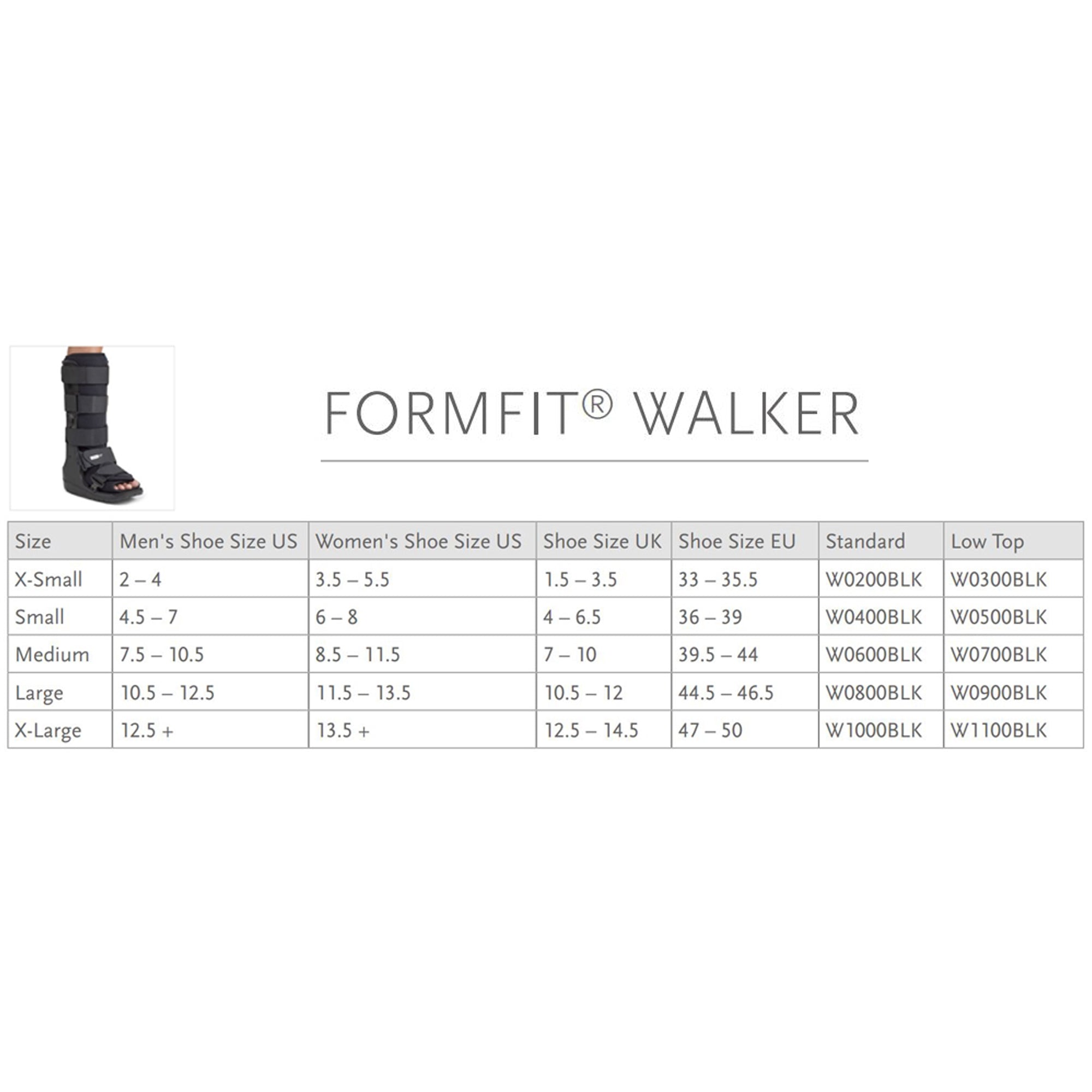 Walker Boot Ossur FormFit Non-Pneumatic Adult Large Short,Packaging Type- Each