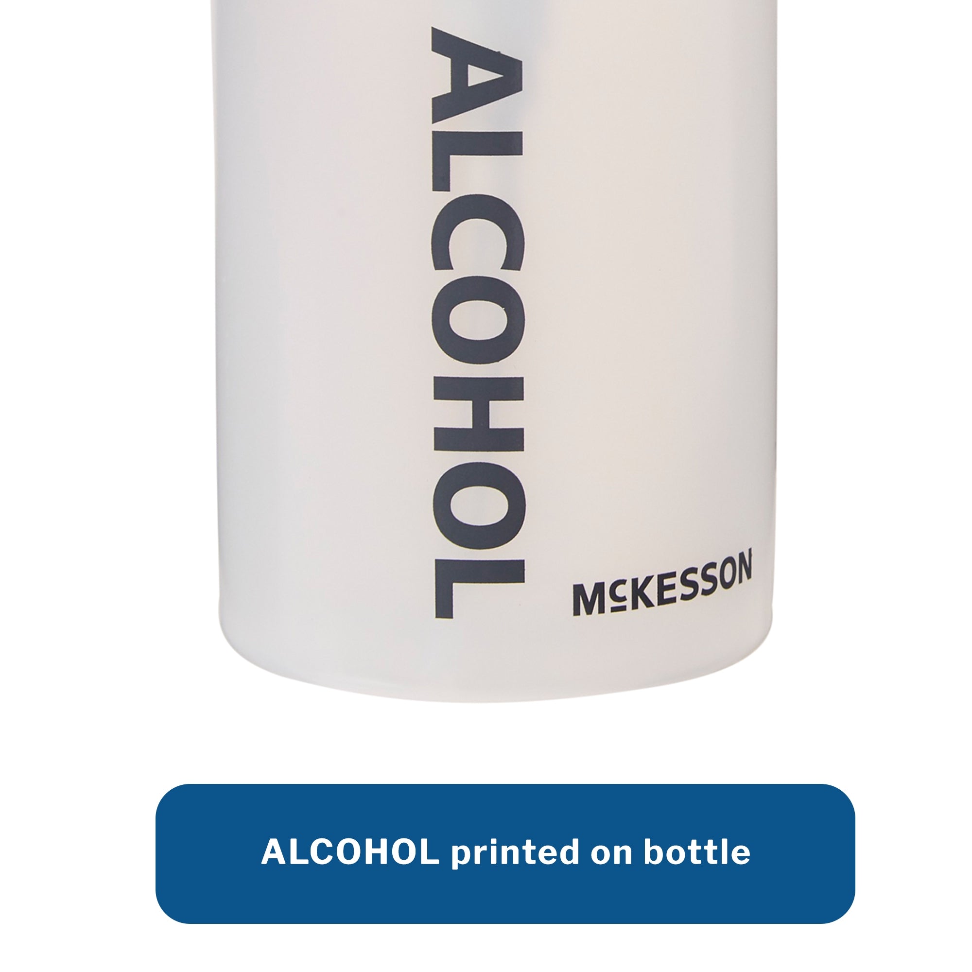 Alcohol Dispensing Bottle McKesson Polyethylene Opaque 9 oz., Packaging Type- Box