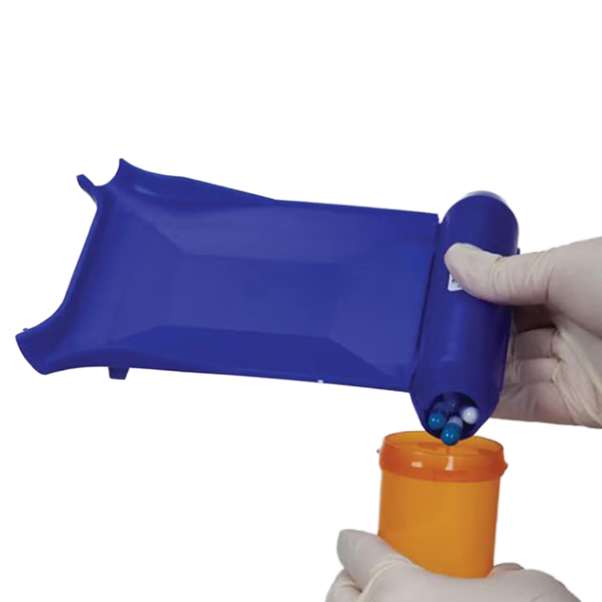 Ambidextrous Pill Counter 7-3/4 X 6-1/4 X 1-1/2 Inch, Polyethylene, With Spatula,Packaging Type- Each