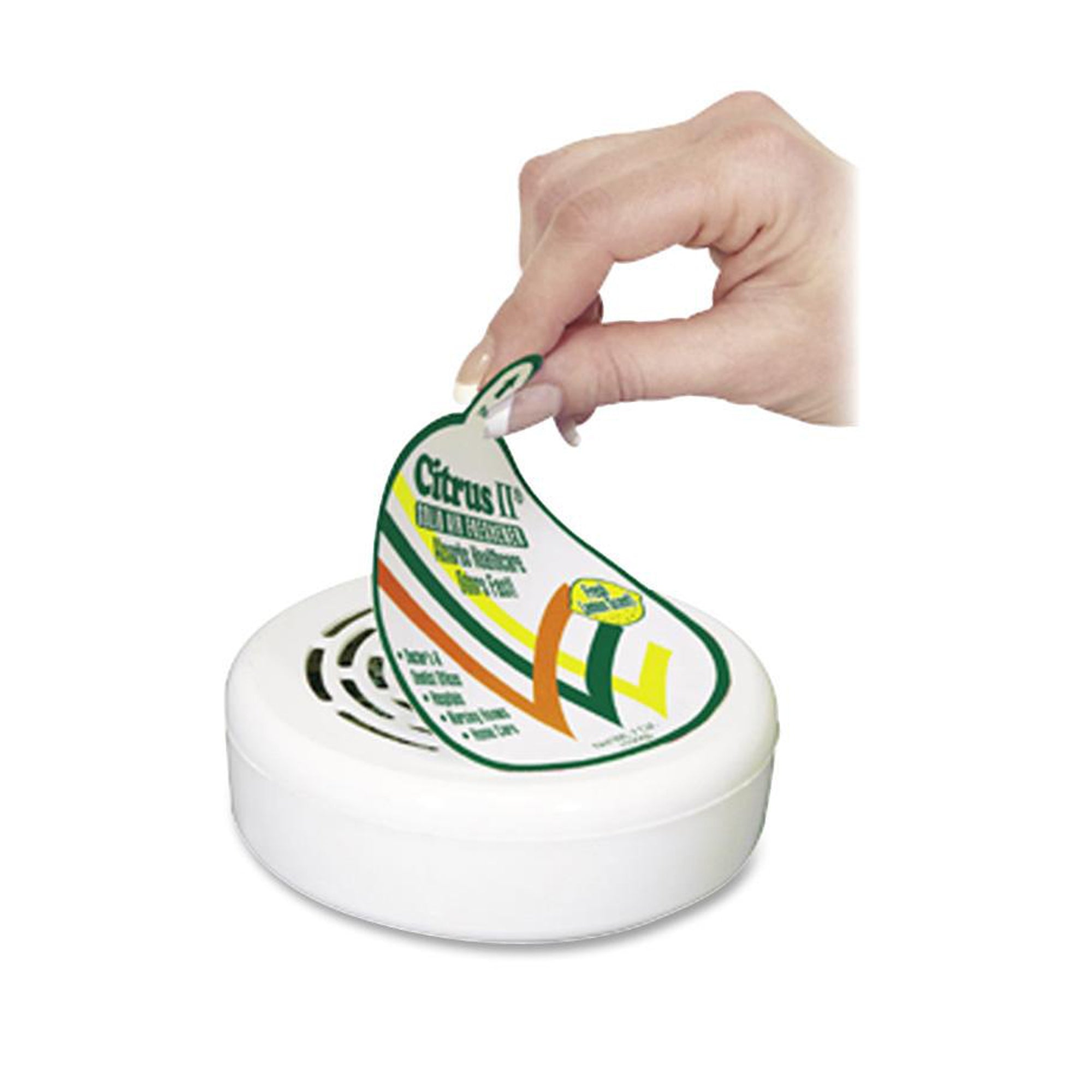 Air Freshener Citrus II Solid 8 oz. Box Fresh Lemon Scent,Packaging Type- Each