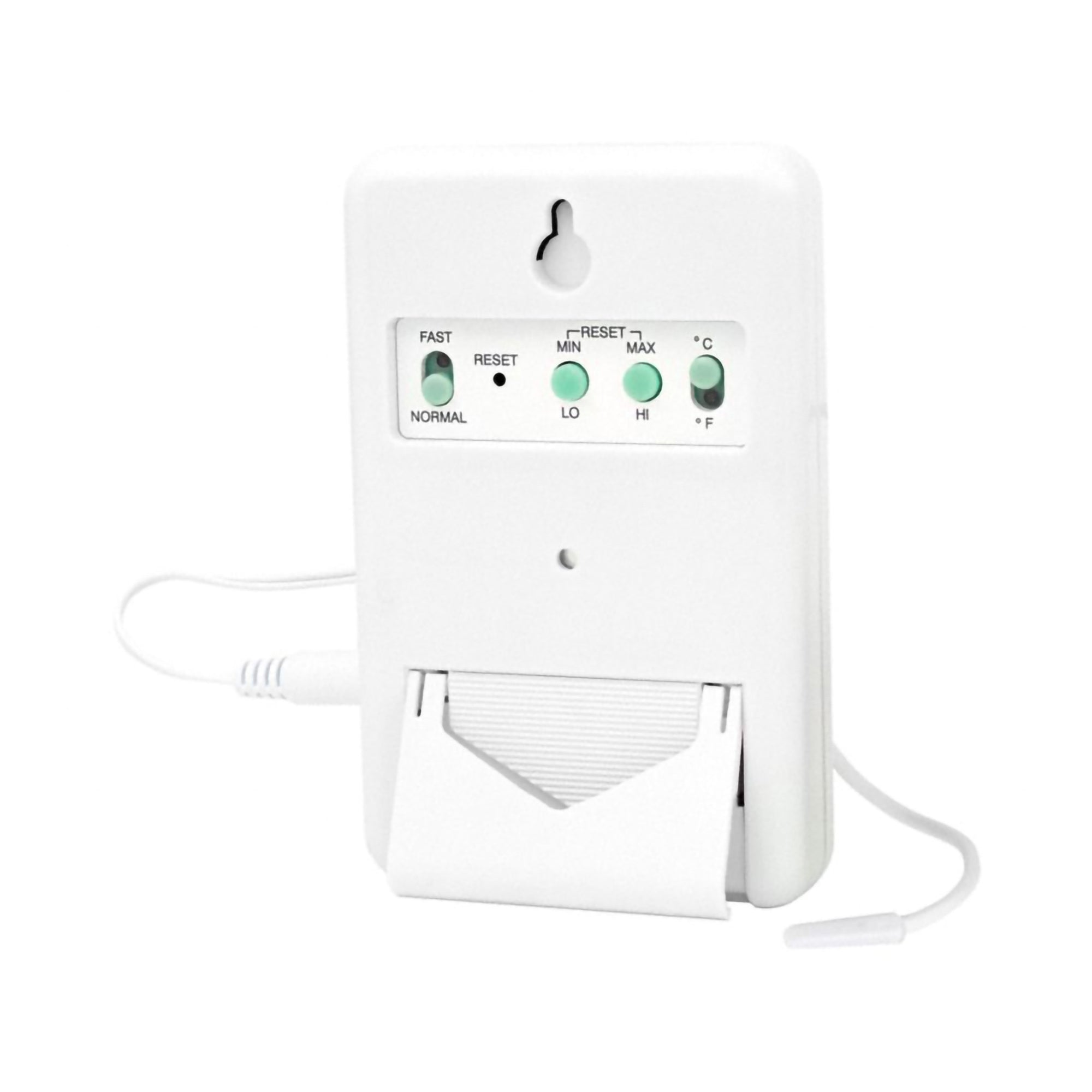 Digital Refrigerator / Freezer Thermometer with Alarm Fisherbrand Traceable Fahrenheit / Celsius -58° to +158°F (-50° to +70°C) Bottle Probe Door / Wall Mount Battery Operated,Packaging Type- Each