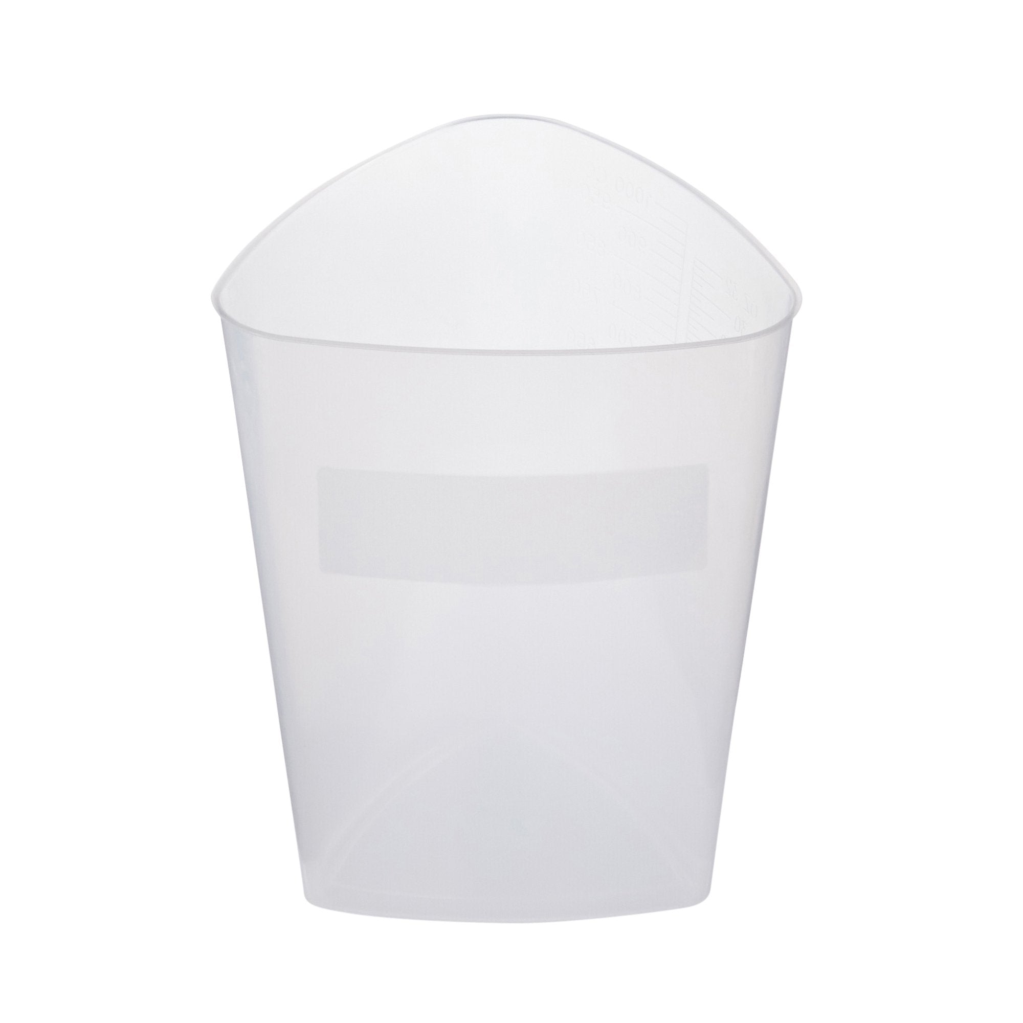 Graduated Container McKesson Triangular Polypropylene 1,000 mL (32 oz.), Packaging Type- Case