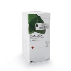 Surgical Glove GAMMEX Non-Latex PI Green Size 6 Sterile Polyisoprene Standard Cuff Length Micro-Textured Light Green Chemo Tested | 50Pair/Box
