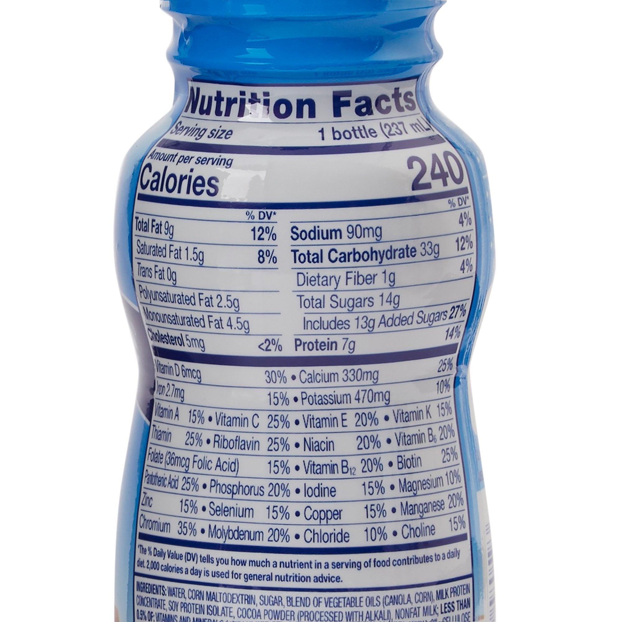 Pediatric Oral Supplement PediaSure Grow & Gain Shake Chocolate Flavor 8 oz. Bottle Liquid Calories,Packaging Type- Each
