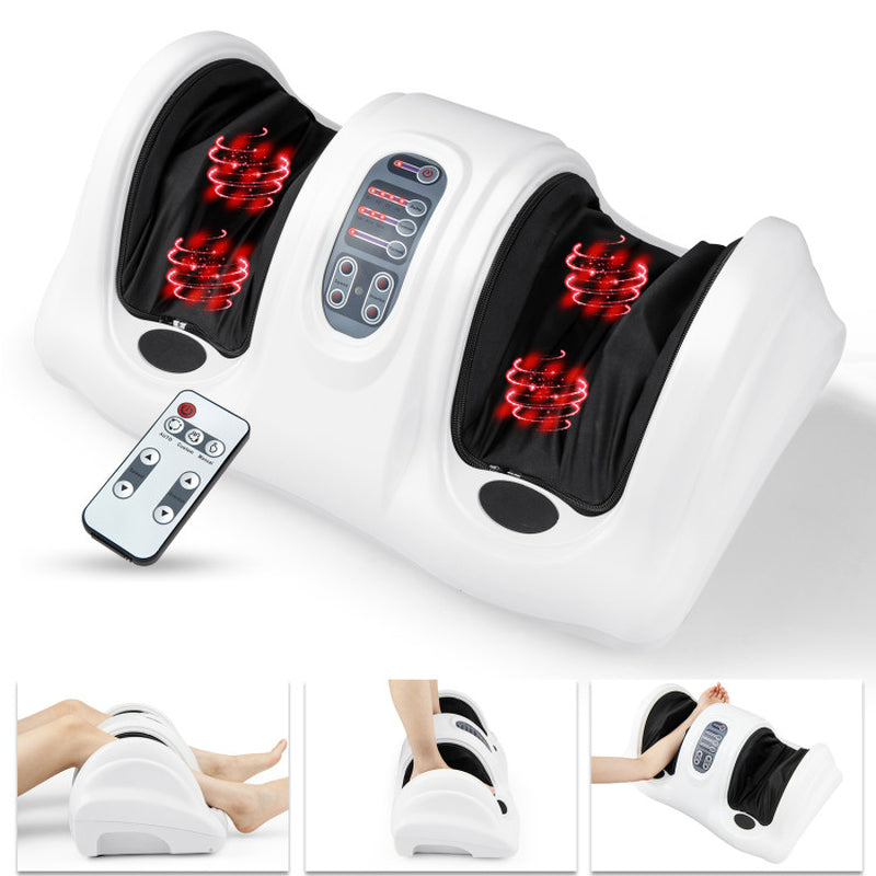 Therapeutic Shiatsu Foot Massager with High Intensity Rollers