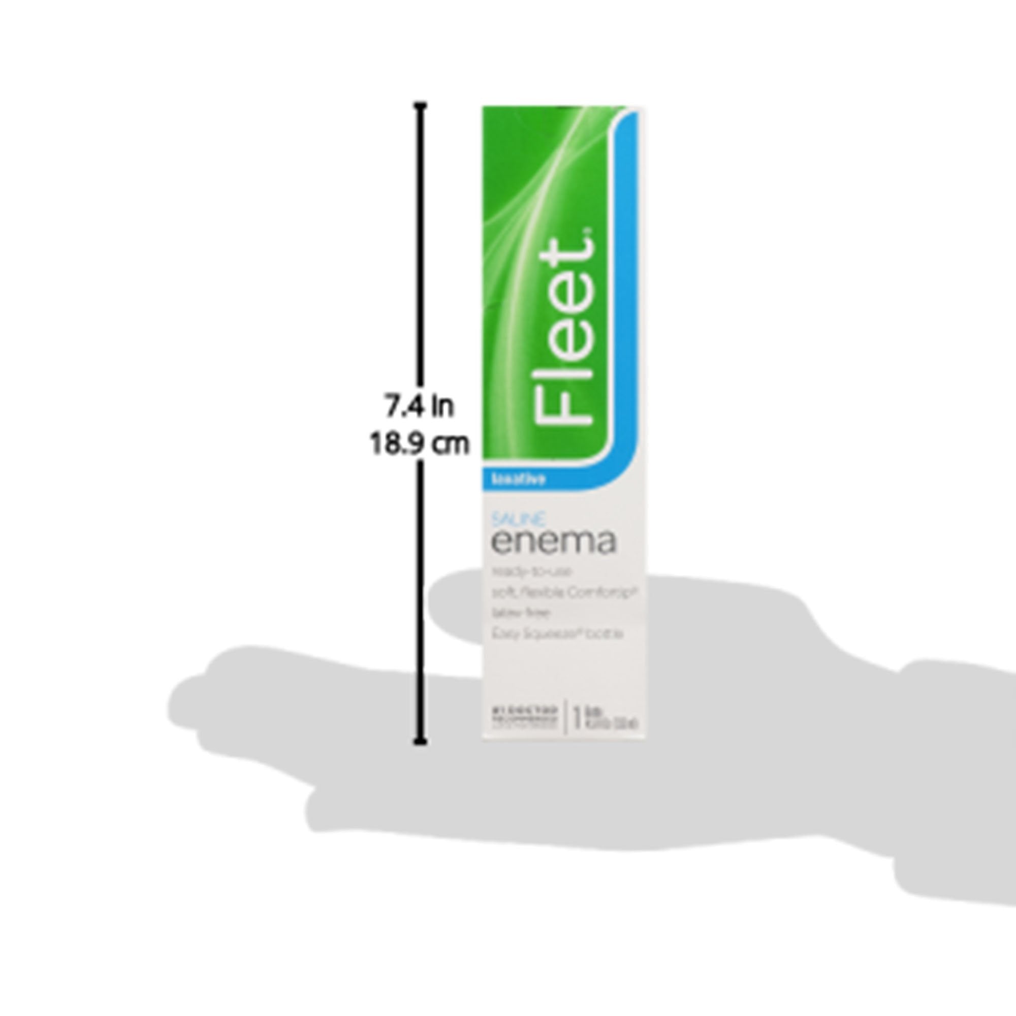 Enema Fleet 4.5 oz. 19 Gram - 7 Gram Strength Monobasic Sodium Phosphate / Dibasic Sodium Phosphate,Packaging Type- Each
