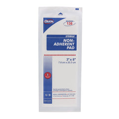 Non-Adherent Dressing Dukal 3 X 8 Inch Sterile 1 per Pack, Packaging Type- Case