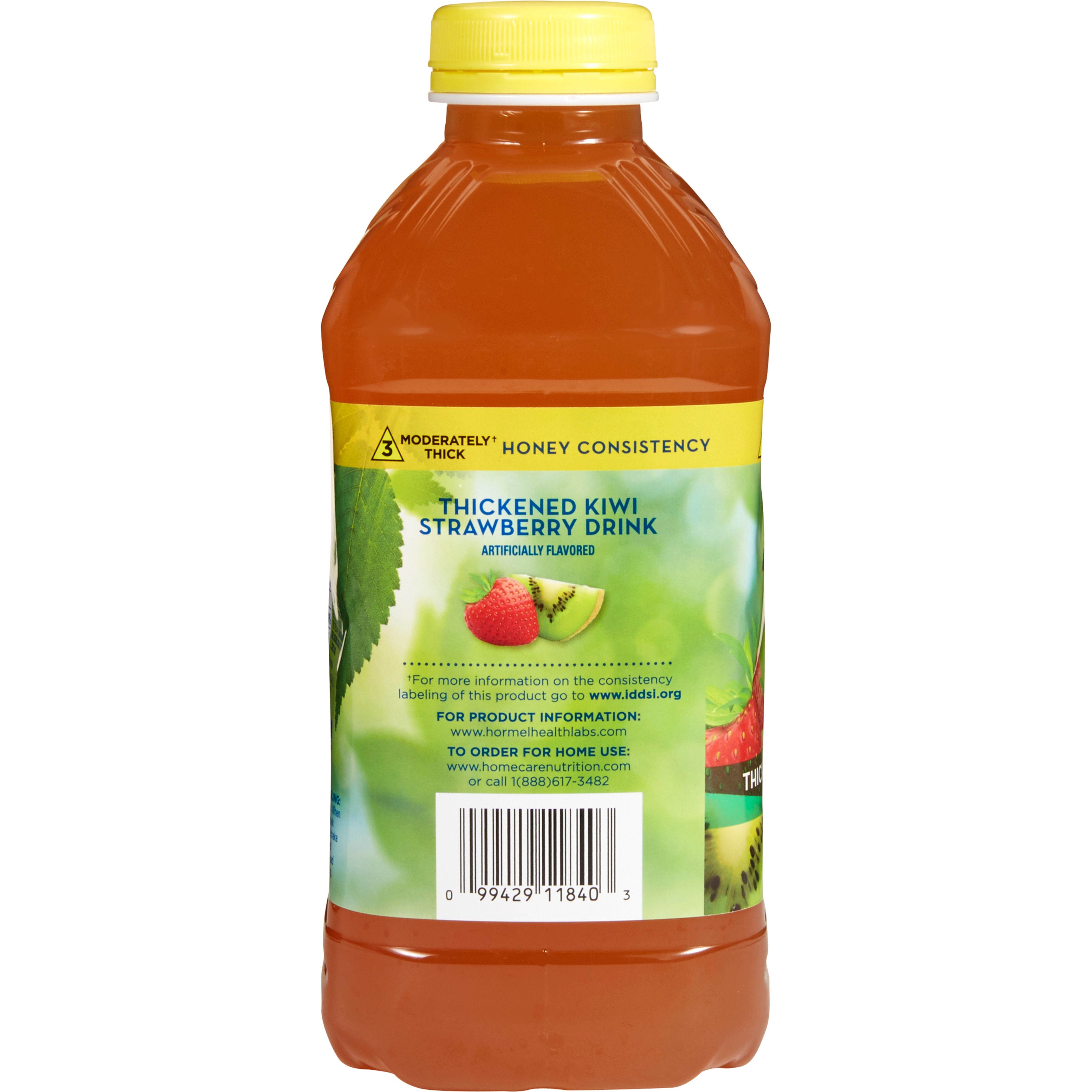 Thickened Beverage Thick & Easy 46 oz. Bottle Kiwi Strawberry Flavor Liquid IDDSI Level 3 Moderately Thick/Liquidized,  Packaging Type- Each
