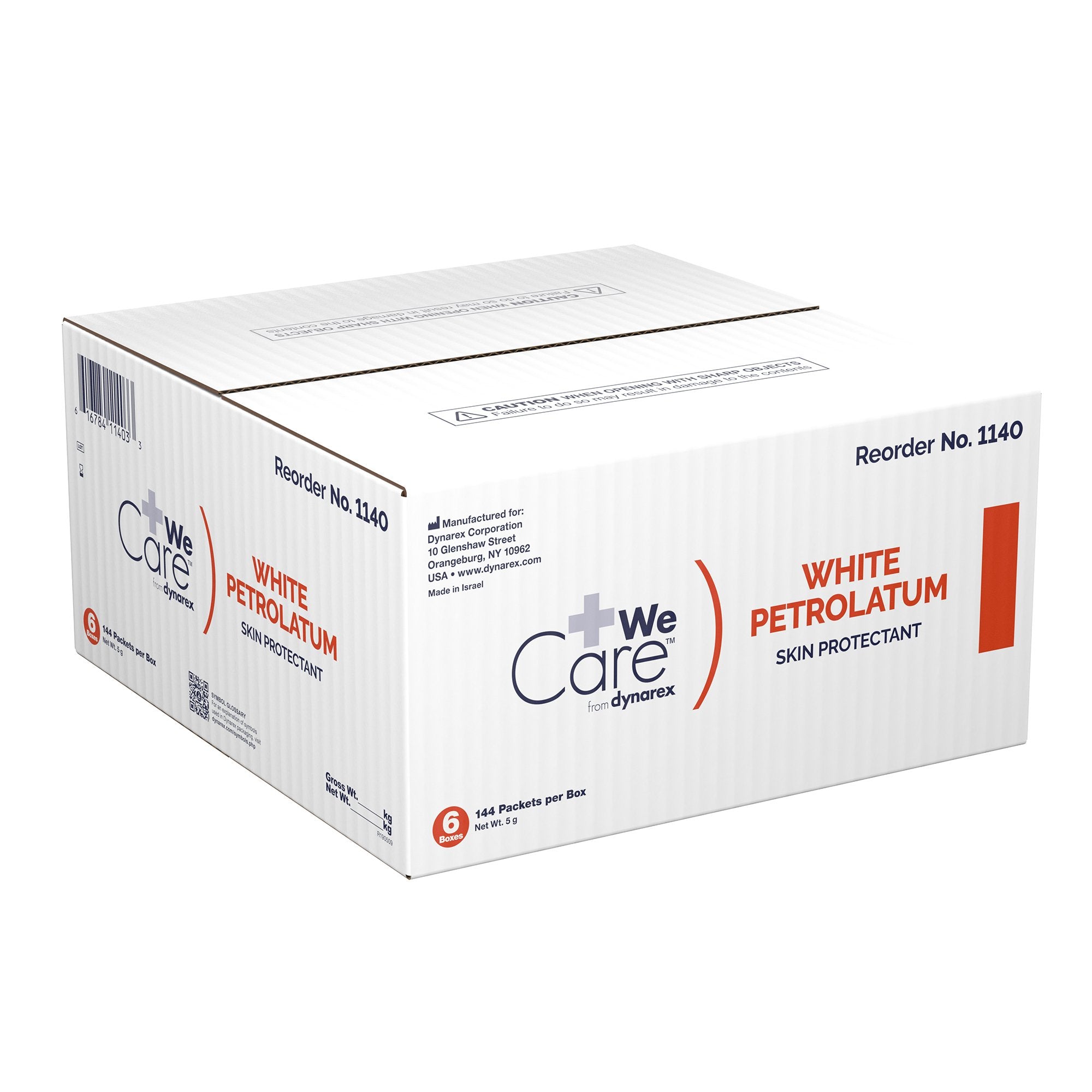 Petroleum Jelly WeCare 5 Gram Individual Packet NonSterile, Packaging Type- Case