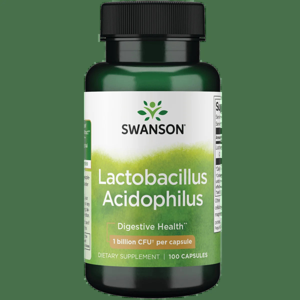 Swanson Acidophilus 1 Billion Cfu 100 Capsules