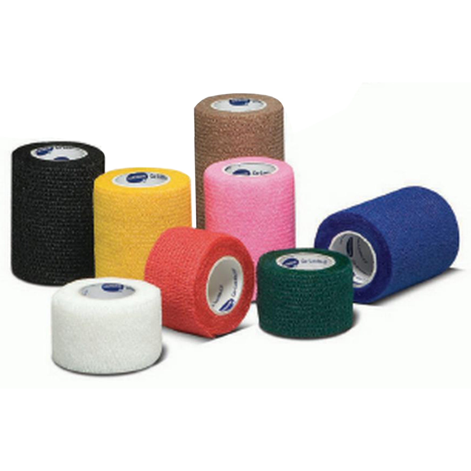 Cohesive Bandage Co-Lastic 2 Inch X 5 Yard Self-Adherent Closure Assorted Colors NonSterile Standard Compression, Packaging Type- Case