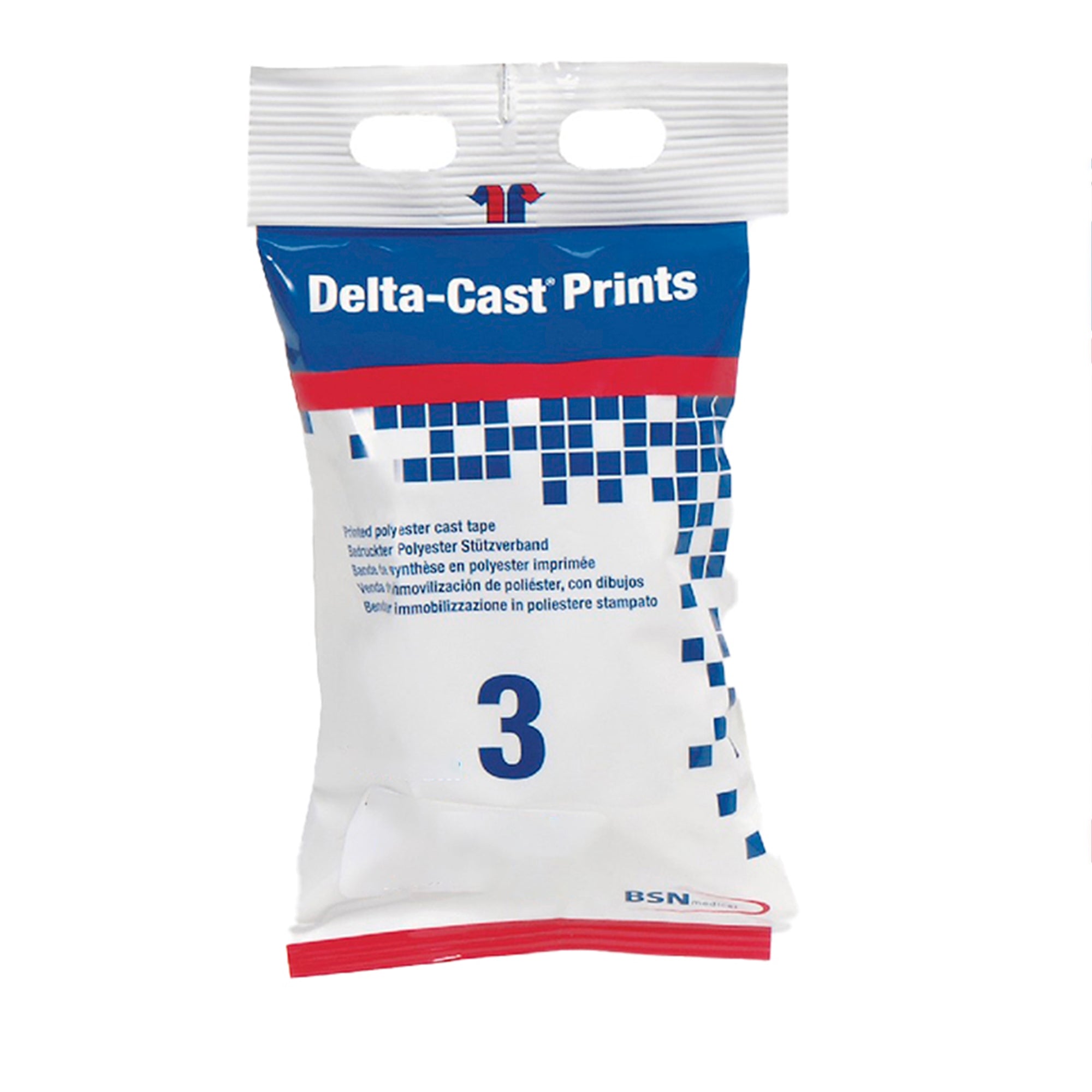 BSN Medical Delta-Cast Prints Cast Tape – Camouflage Print Polyester 2 in x 12 ft, Fiberglass-Free, 3–5 Minute Set (Box of 10)