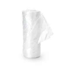 Trash Bag Colonial Bag 10 gal. Clear HDPE 8 Mic. 24 X 24 Inch X-Seal Bottom Coreless Roll, Packaging Type- Case