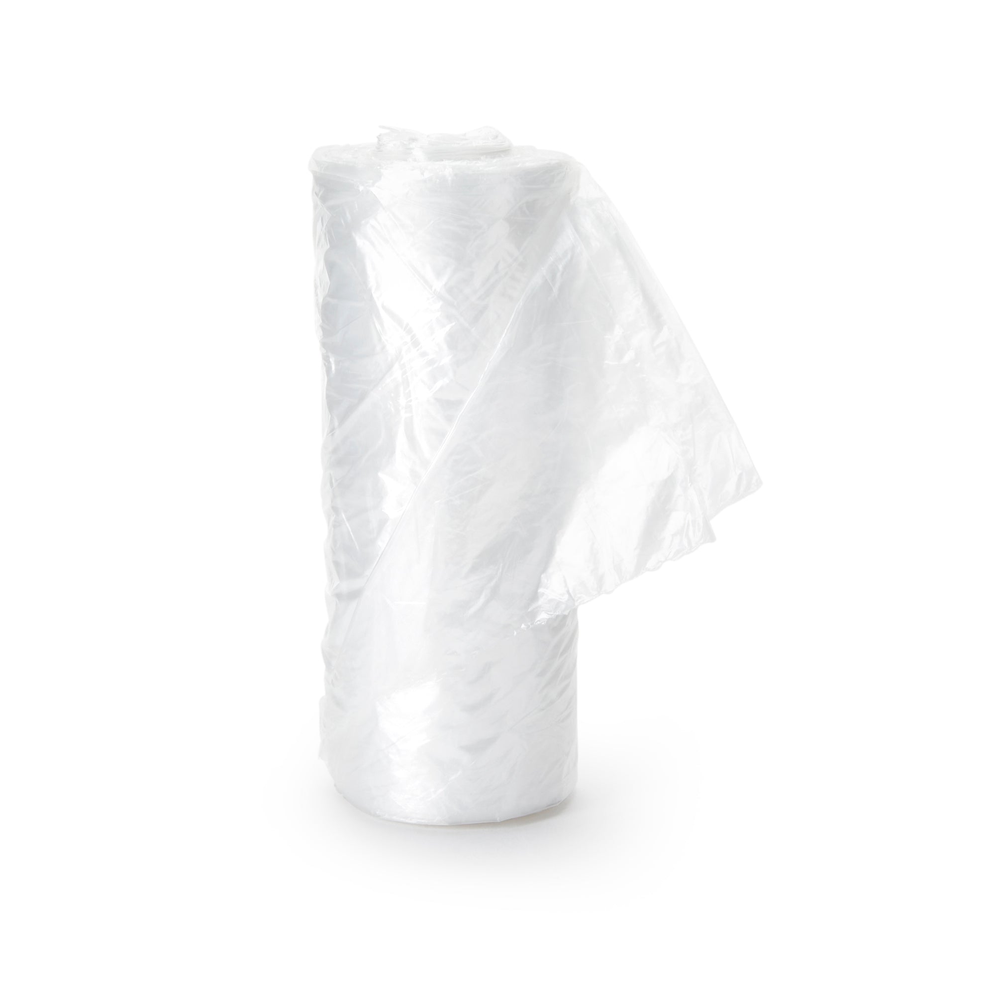 Trash Bag Colonial Bag 10 gal. Clear HDPE 8 Mic. 24 X 24 Inch X-Seal Bottom Coreless Roll, Packaging Type- Case