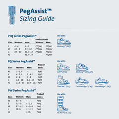 Insole Peg Assist Plastazote / Poron / EVA Male 12-1/2 to 14, Packaging Type- Each