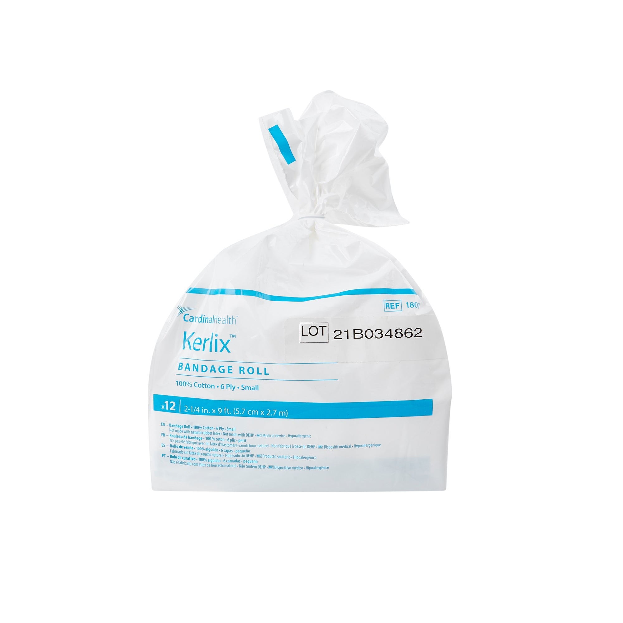 Fluff Bandage Roll Kerlix 2-1/4 Inch X 3 Yard 6-Ply NonSterile 12 per Pack, Packaging Type- Case