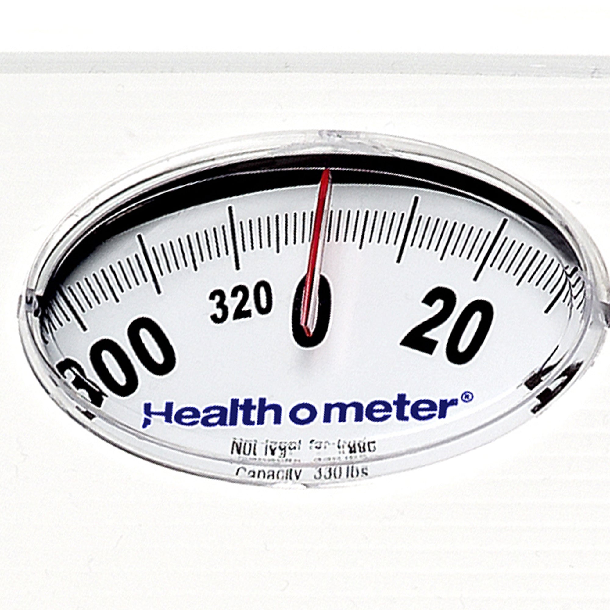 Floor Scale Health O Meter Dial Display 330 lbs. Capacity White Analog,Packaging Type- Each