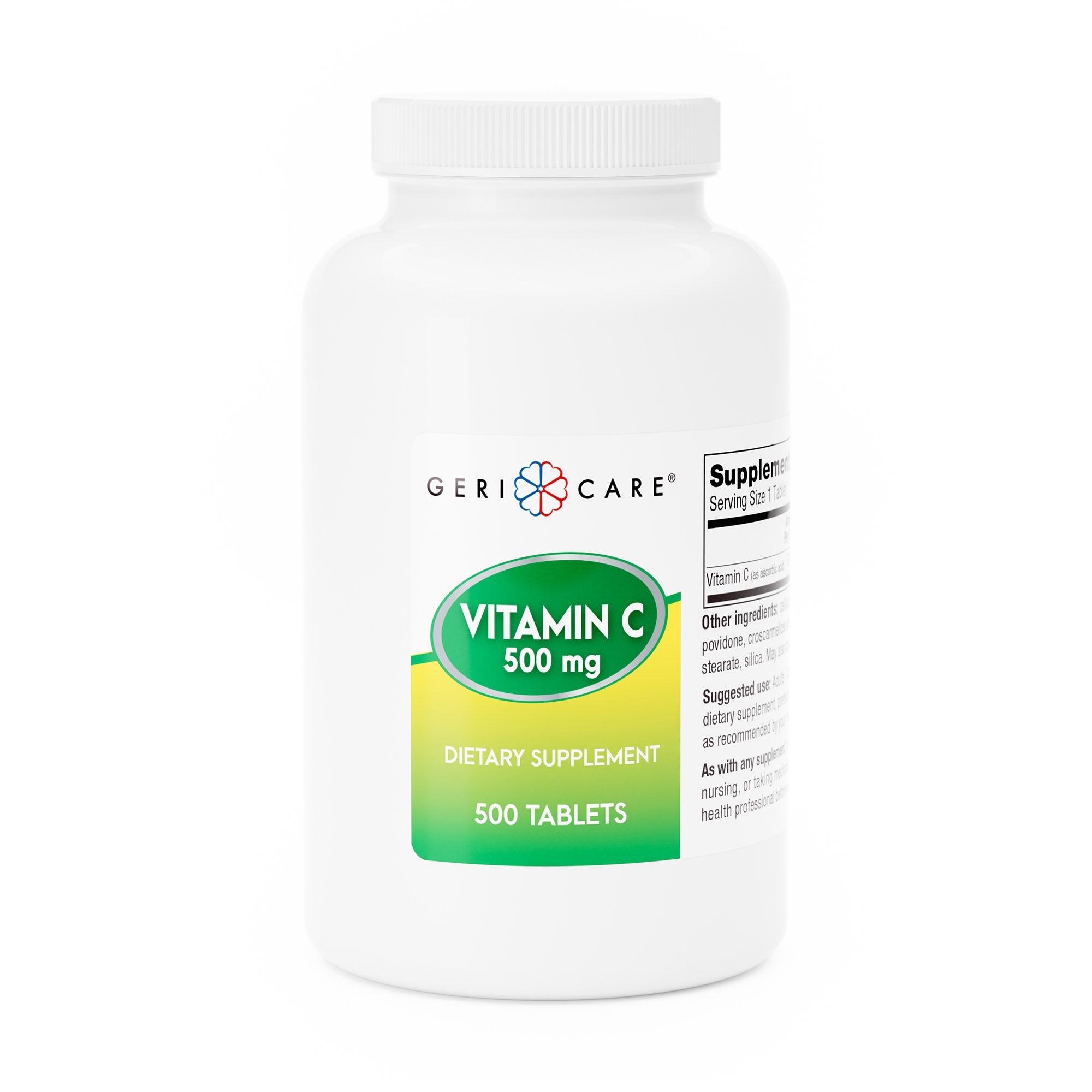 vitamin c supplement geri care ascorbic acid 500 mg strength tablet 500 per bottle packaging type case