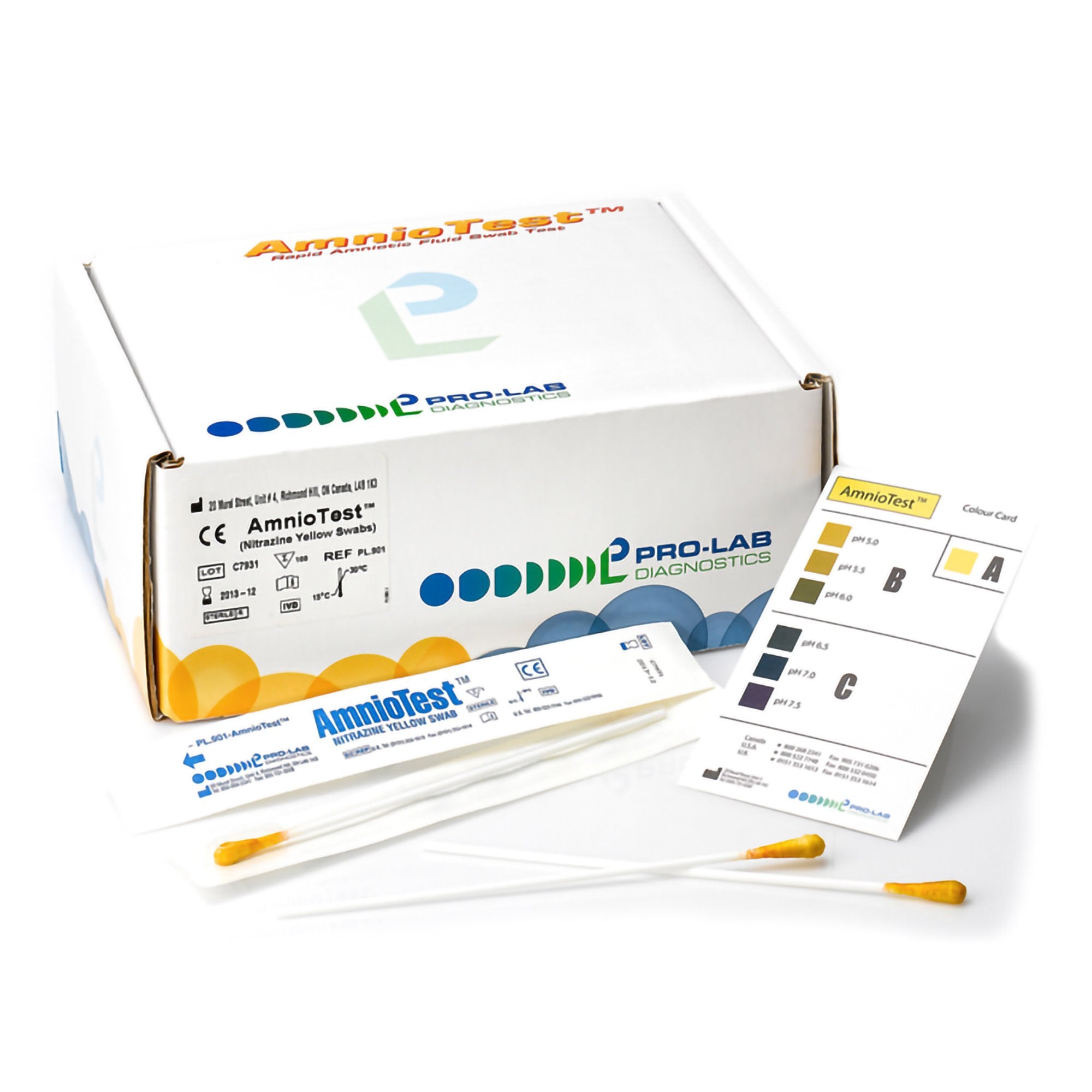 Reproductive Health Test Kit AmnioTest Amniotic Fluid Test 100 Tests CLIA Non-Waived
