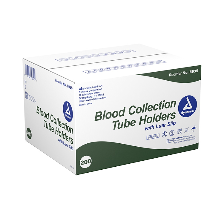 dynarex blood collection tube holders