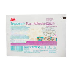 Foam Dressing 3M Tegaderm High Performance 2-3/4 X 2-3/4 Inch With Border Film Backing Acrylic Adhesive Oval Sterile, Packaging Type- Box