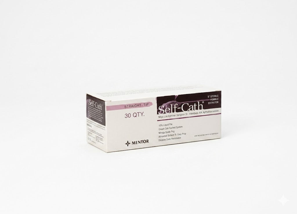 Self Cath Catheter 14fr 6  L/f Female  St Tip  Luer End Bx/30