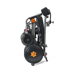 Electric wheelchair folding or transport feature image