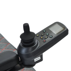 Electric wheelchair transport or folding mechanism image