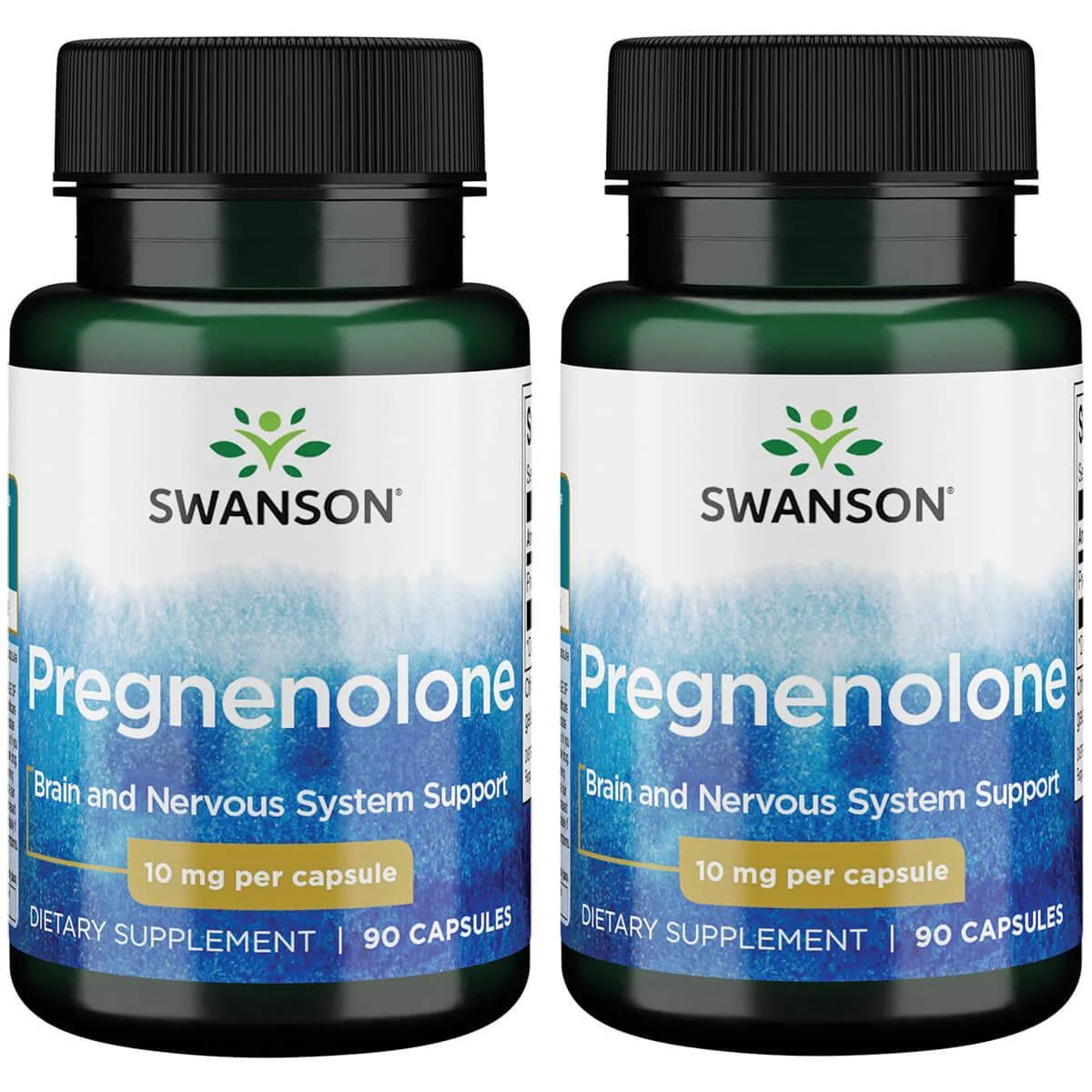 Swanson Pregnenolone 10 Mg 90 Caps 2 Pack