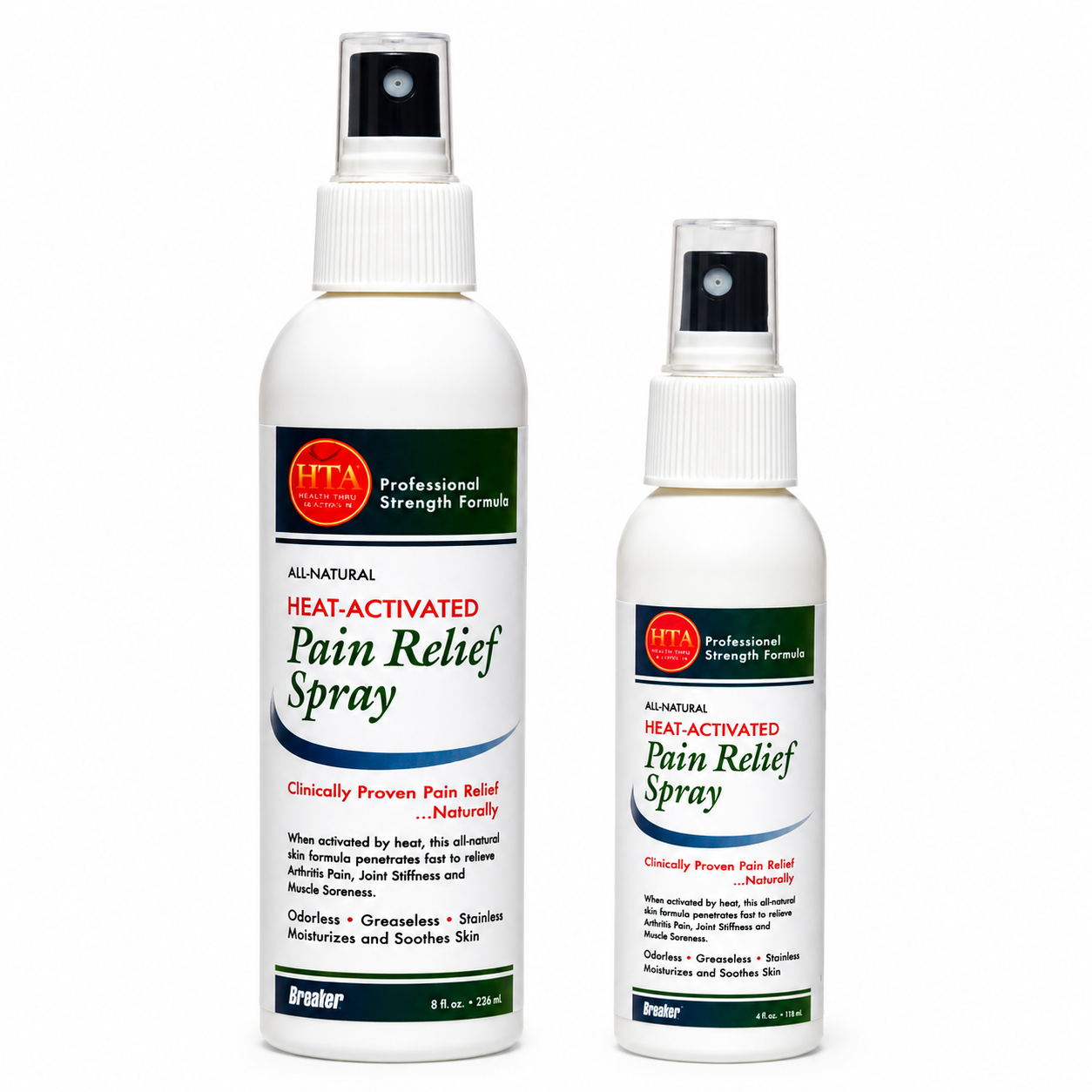 Hta Pain Relief Spray 4 Oz.