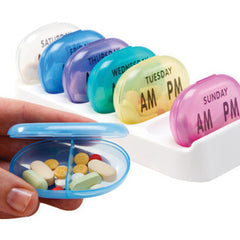 Pocket Med Pack - 7-Day Pill Organizer for Easy Medication Management, Compact & Portable, Ideal for Travel and Daily Use. Stay Organized with Ease!