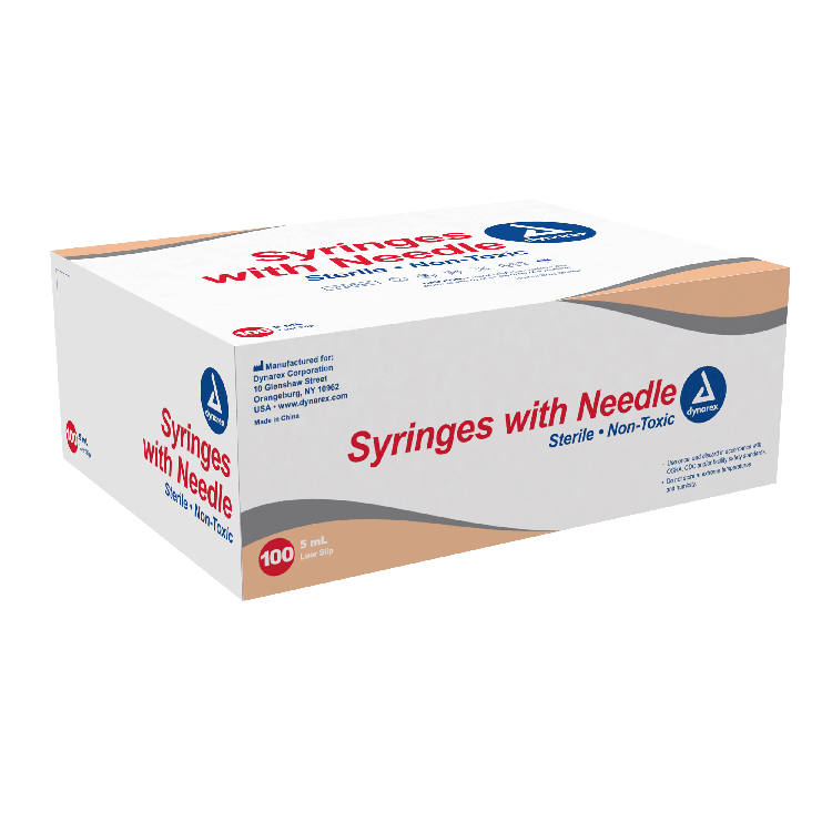Dynarex Syringes With Needle