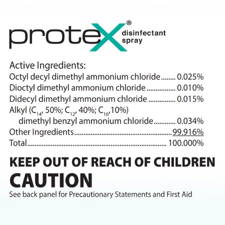 Protex Surface Disinfectant Cleaner Broad Spectrum Pump Spray Liquid 12 oz. Bottle Lemon Scent NonSterile,Packaging Type- Each