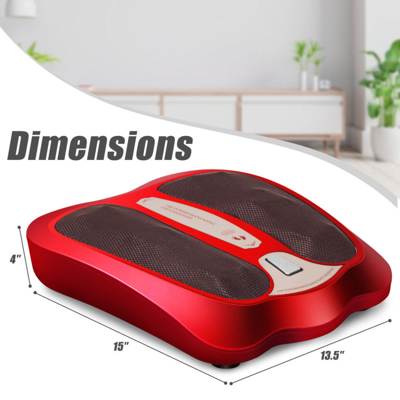 Shiatsu Heated Electric Kneading Foot and Back Massager