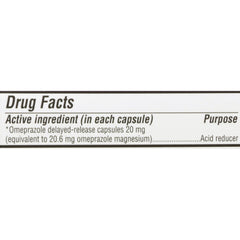 Geri-Care Omeprazole Delayed-Release Capsules – 20.6 mg Antacid, 42 per Box (Case of 24 Boxes), Latex-Free
