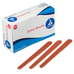 Emery Boards by [Brand Name] - 4 5/8" Long, Box of 144 - Durable Nail Files for Smooth Finishing & Shaping, Perfect for Home or Salon Use.