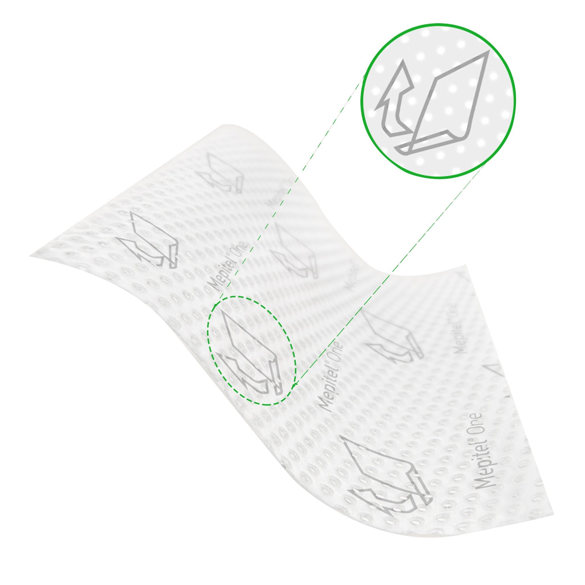 Wound Contact Layer Dressing Mepitel One 4 X 7 Inch Sterile,Packaging Type- Each