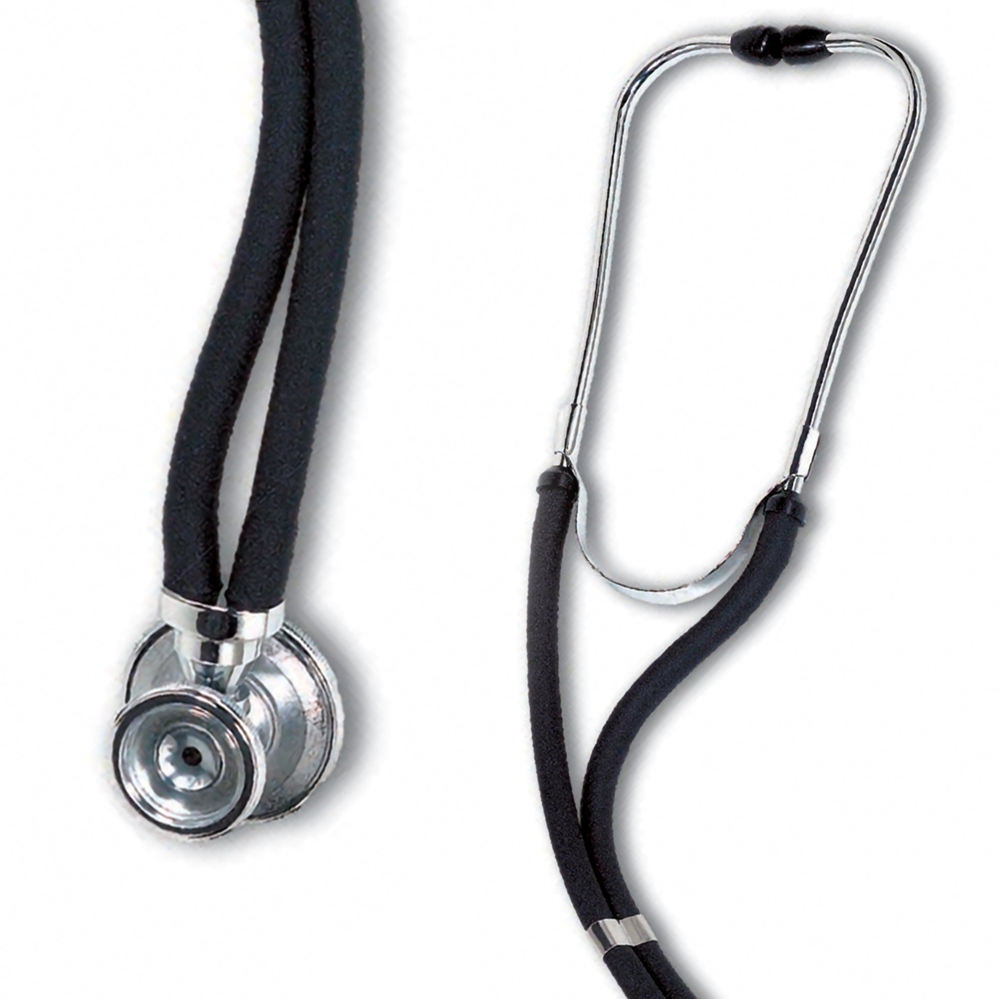 Sprague Stethoscope W.A. Baum Black 2-Tube 30 Inch Tube Double Sided Chestpiece,Packaging Type- Each