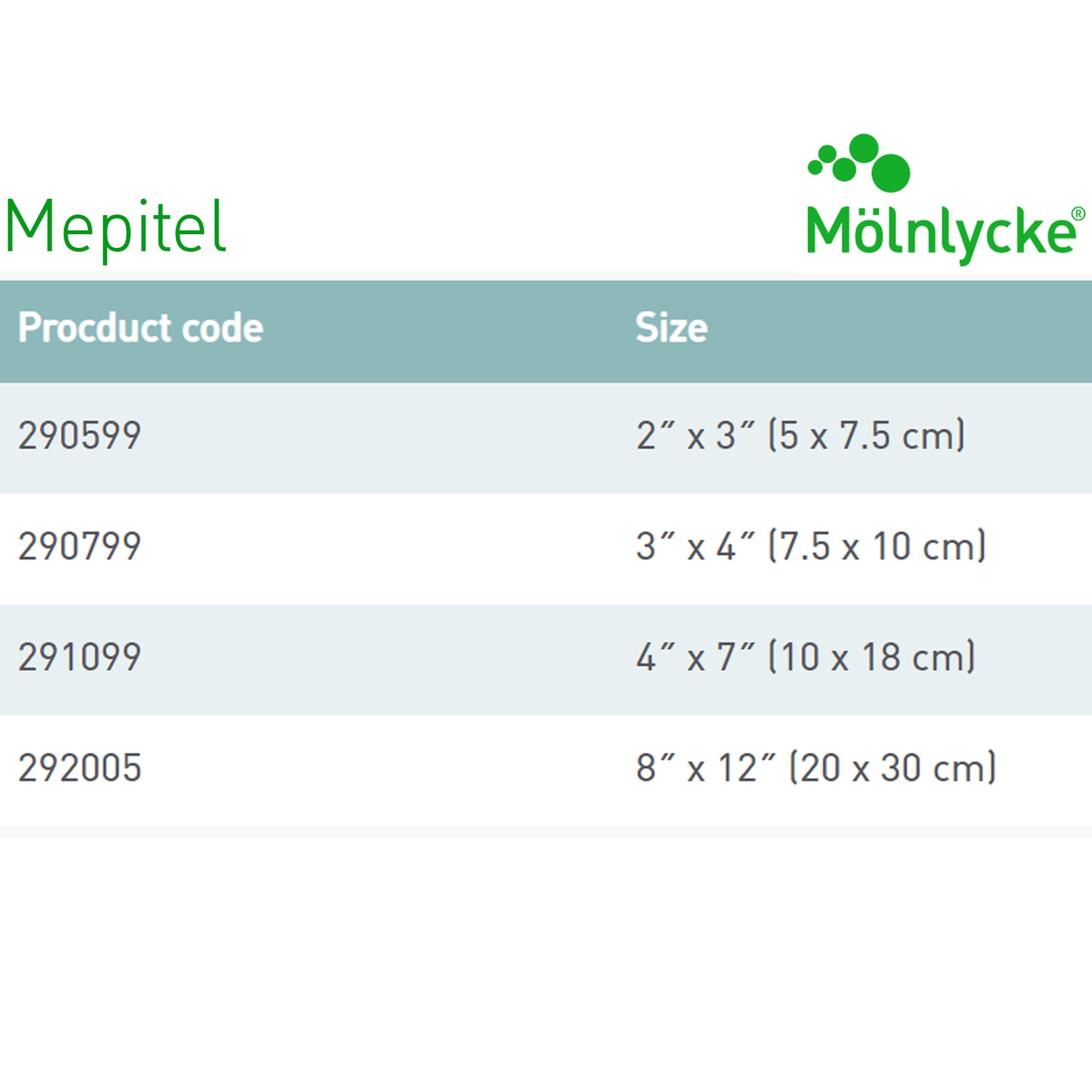 Wound Contact Layer Dressing Mepitel 3 X 4 Inch Sterile, Packaging Type- Box