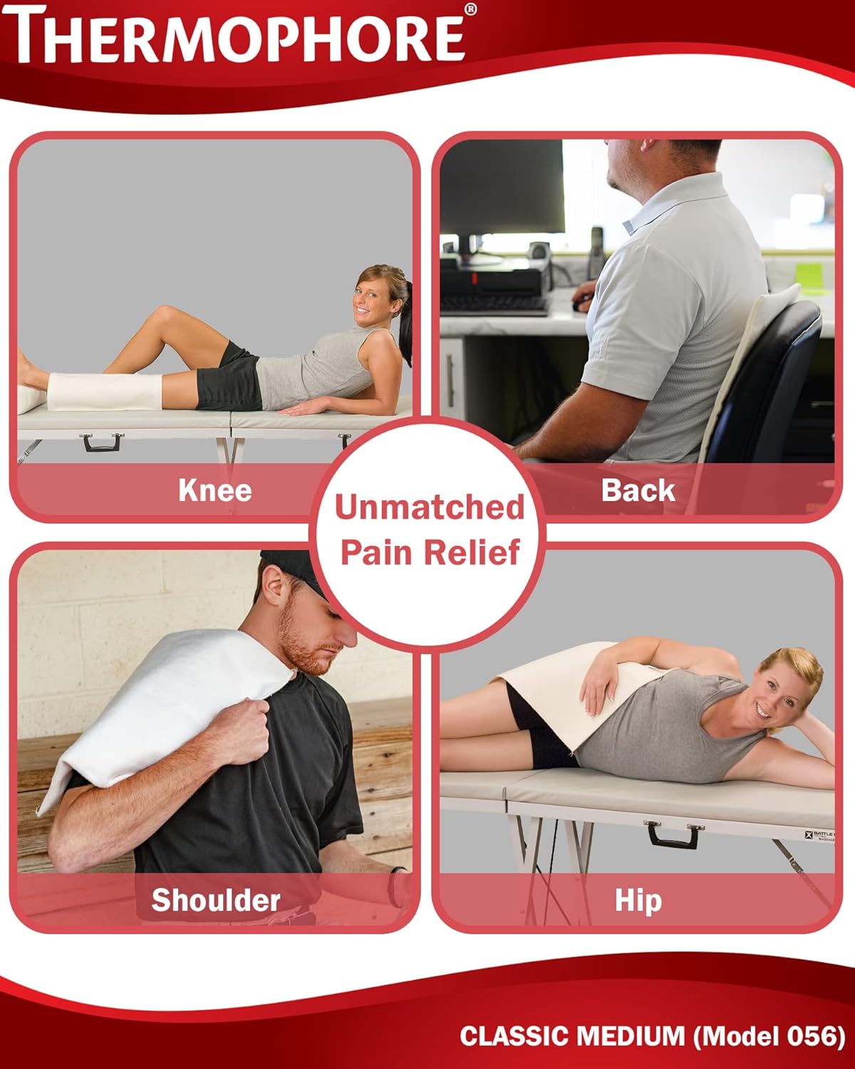 Thermophore Classic Medium (14 X 14)  Moist Heating Pad