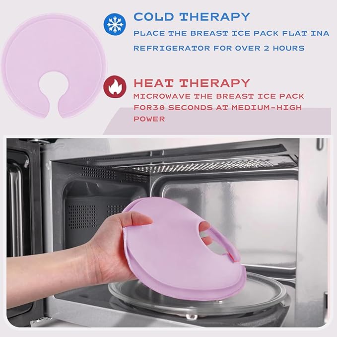 Cold Pack Spee-D-Cool Breast 4 Inch Diameter Fabric / Gel Reusable,Packaging Type- Box