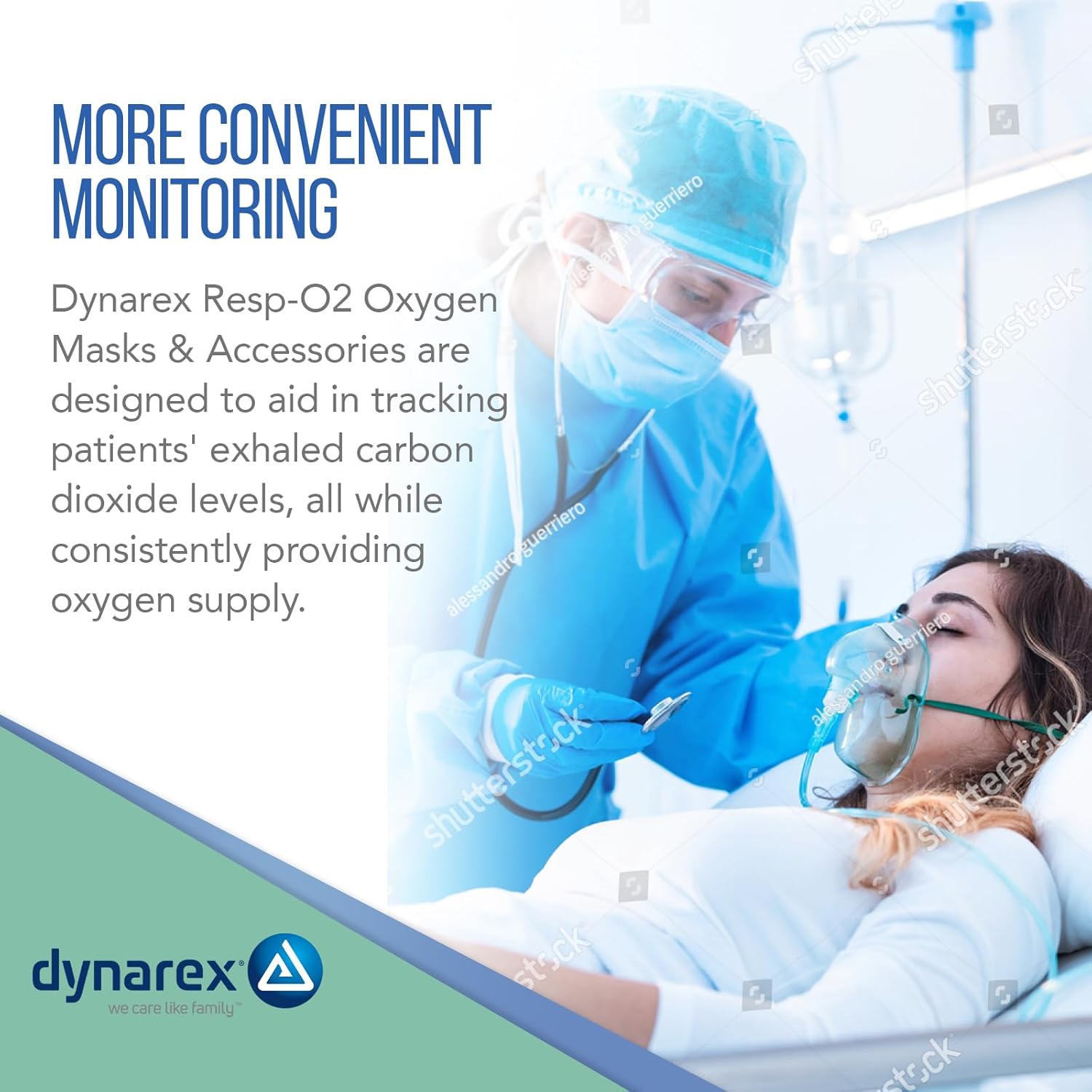 Dynarex CO2 Masks and Accessories