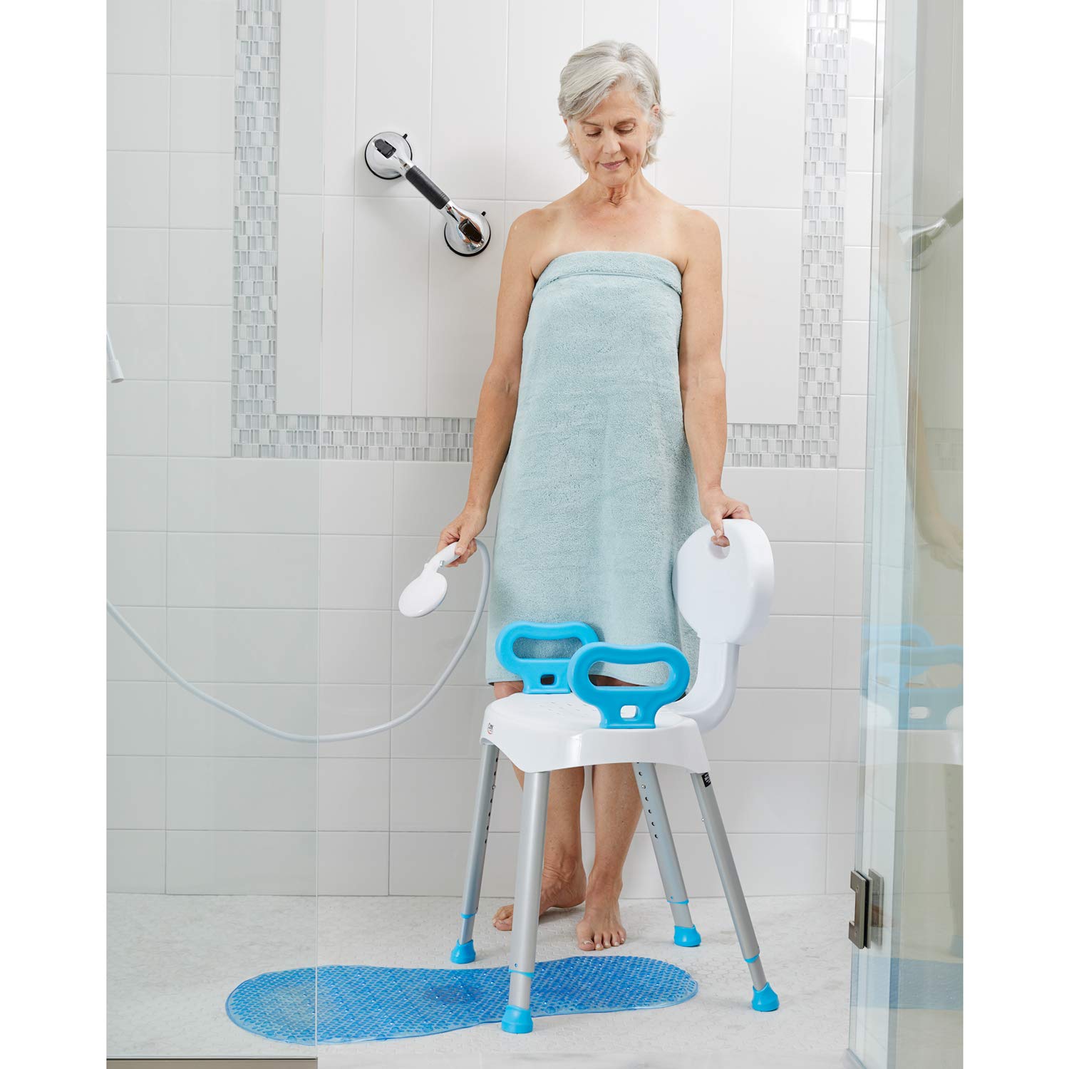 Carex E-Z Bath and Shower Seat with Handles