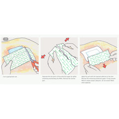 Perforated Dressing Retention Tape with Liner Mefix White 2 Inch X 11 Yard Nonwoven Spunlace Polyester NonSterile, Packaging Type- Case