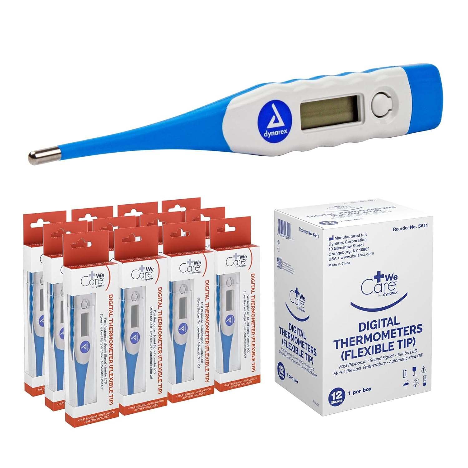 dynarex digital thermometers