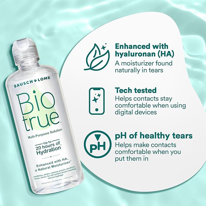 Contact Lens Solution Biotrue® 10 oz. Solution