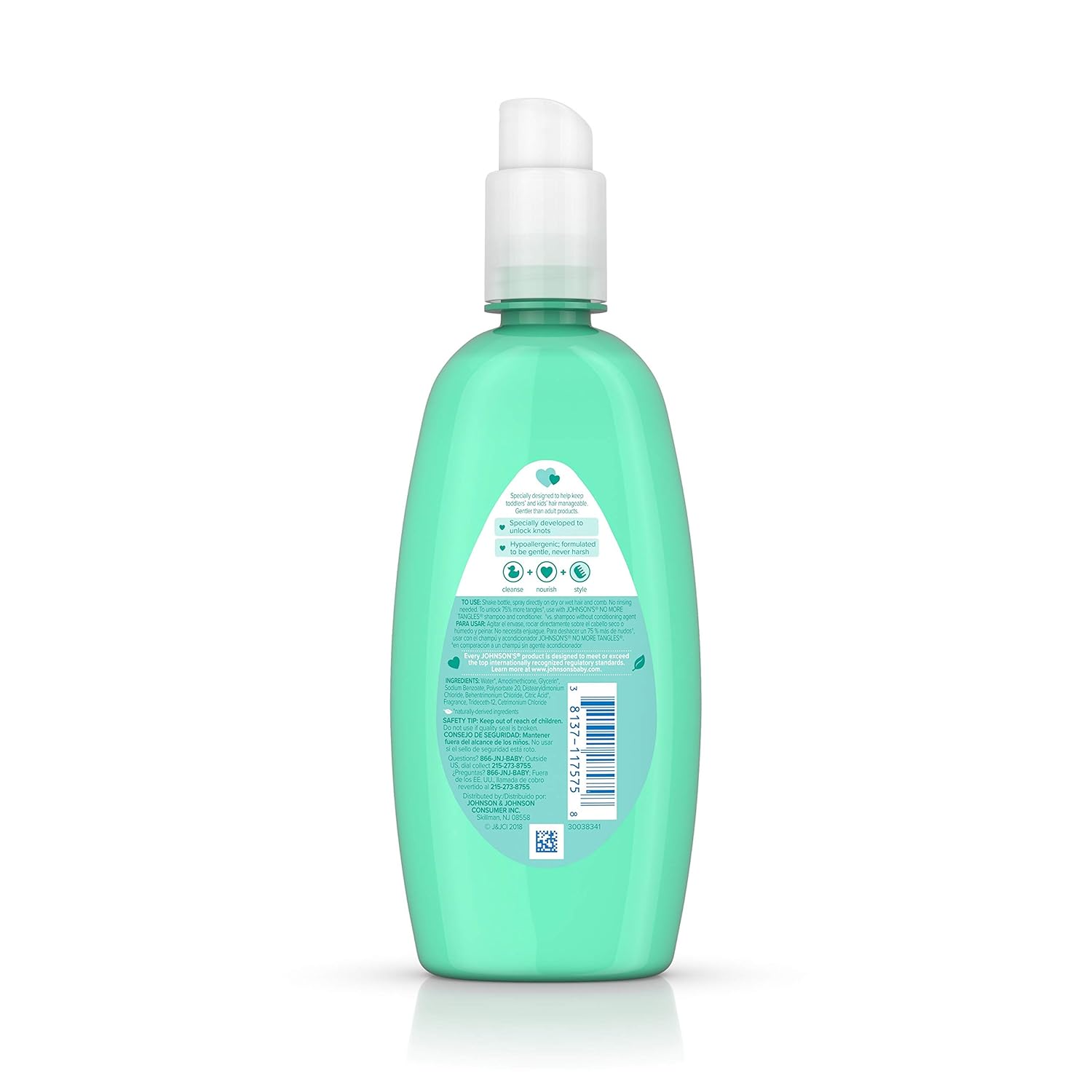 Detangling Spray Johnson's No More Tangles 10 oz. Bottle,  Packaging Type- Each